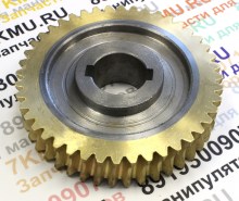 Бронзовая шестерня редуктора поворота КМУ ЦС Машинери CSS106M CSS176M (старого образца, Россия)